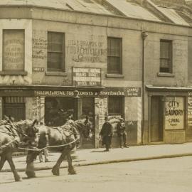 Fascia Image - Sussex Street at the corner of Druitt Street Sydney, 1916