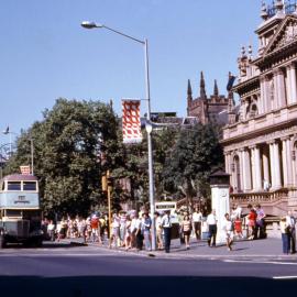 Site Fence Image - George Street at Sydney Town Hall, 1973