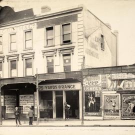 Site Fence Image - George Street at Albion Place Sydney, circa 1909