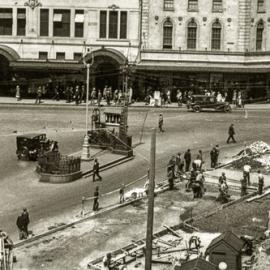 Fascia Image - Druitt Street, view east from York Street Sydney, 1931