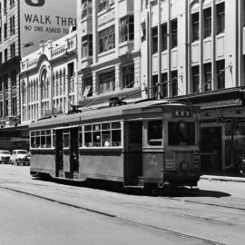Site Fence Image - George Street, between Market and Park Streets Sydney, 1958