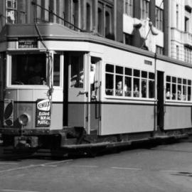 Fascia Image - Castlereagh Street, view south from Park Street Sydney, 1957