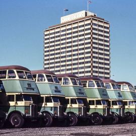 Site Fence Image - York Street North bus parking area The Rocks, 1968