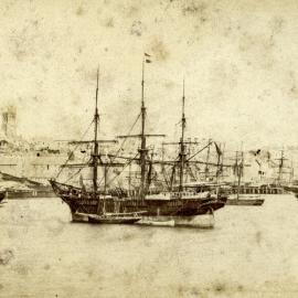 Site Fence Image - Barangaroo, view east from Pyrmont, circa 1868