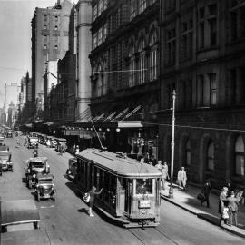 Site Fence Image - Castlereagh Street, view south from Martin Place Sydney, circa 1930