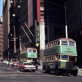 Site Fence Image - Castlereagh Street, view south from Hunter Street Sydney, 1970