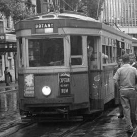 Fascia Image - Elizabeth Street, view north near Hunter Street Sydney, 1961