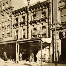 Site Fence Image - King Street near Castlereagh Street Sydney, circa 1909