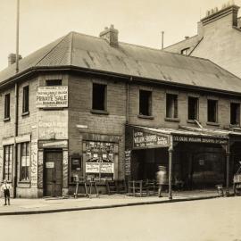 Site Fence Image - Hunter Street at the corner of Phillip Street Sydney, 1924