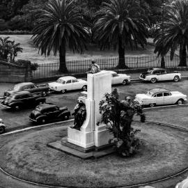 Fascia Image - Shakespeare Place and Sydney Royal Botanic Gardens, 1956