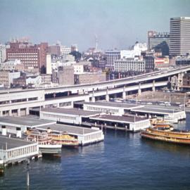 Site Fence Image - Circular Quay Sydney, circa 1958