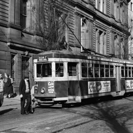 Site Fence Image - Phillip Street near Bridge Street Sydney, 1954