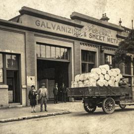 Site Fence Image - Bourke Street near Mort Street Surry Hills, 1920s