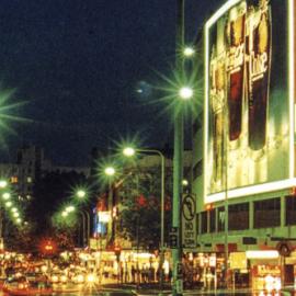 Fascia Image - At the intersection of William Street, Victoria Street and Darlinghurst Road Potts Point, 1990