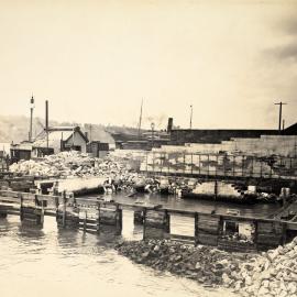 Site Fence Image - Dawes Point Baths, circa 1909
