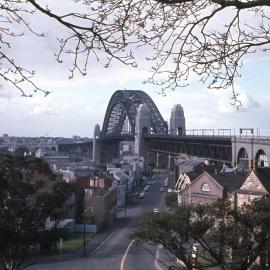 Site Fence Image - Sydney Harbour Bridge and Lower Fort Street Millers Point, 1967