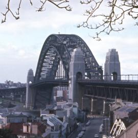 Fascia Image - Sydney Harbour Bridge and Lower Fort Street Millers Point, 1967