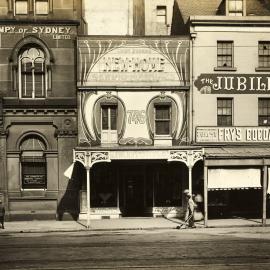 Site Fence Image - George Street near Hay Street Haymarket, circa 1909