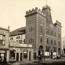 Site Fence Image - Salvation Army headquarters, Goulburn Street Haymarket, circa 1909