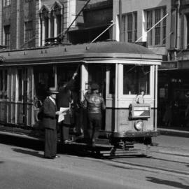 Fascia Image - George Street near Barlow Street Haymarket, 1953