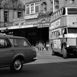 Fascia Image - At the corner of George and Hay Streets Haymarket, 1971