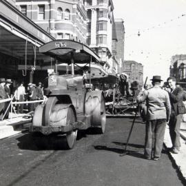 Site Fence Image - George Street, view south near Hay Street Haymarket, 1951