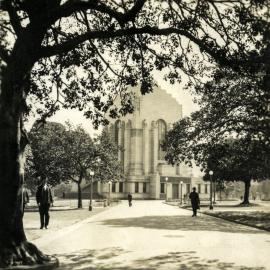 Site Fence Image - ANZAC Memorial Hyde Park Sydney, circa 1938