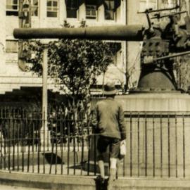 Fascia Image - Emden Gun Memorial, Hyde Park Sydney, circa 1938