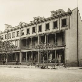 Site Fence Image - College Street, at the corner of Francis Street Sydney, 1926