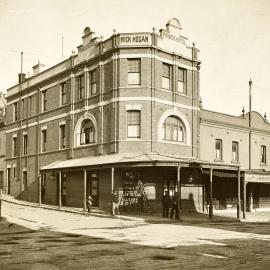 Site Fence Image - At the corner of Dowling and Nesbitt Streets Woolloomooloo, 1912