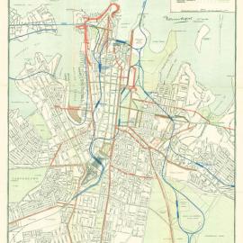 Map - Royal Commission on Sydney Improvement - No 56 - General improvements, 1909