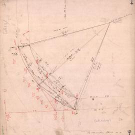 Map - Boomerang Street and Cathedral Street, Sydney, No date