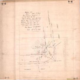 Map - Elizabeth Street and Market Street, SW corner, Sydney, 1925