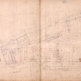 Map - Point Street, Bayview Street, Mill Street, Ways Terrace, Church Street, Pyrmont, 1927