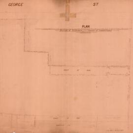 Map - George Street and Market Street (49 Market Street), Sydney, No date