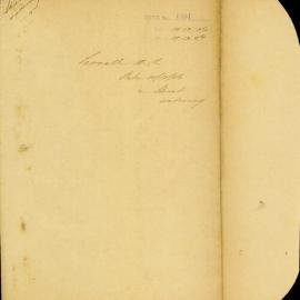 File - Request for information on manner of watering Sydney streets, 1906