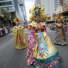 Dressed for Parade, Chinese New Year Festival, Sydney, 2008