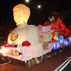 Illuminated float, Chinese New Year Parade, George Street Sydney, 2009