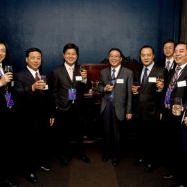 Henan Provincial Government dignitaries at launch function, Chinese New Year, Sydney, 2009