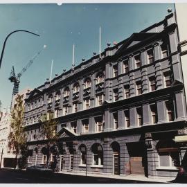 Victorian warehouse in Kent Street Sydney, 1983