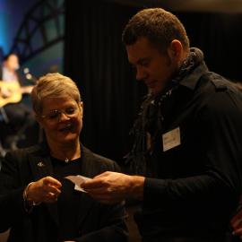 Guests at the Barani Barrabugu launch and NAIDOC celebration, Lower Town Hall, 2011