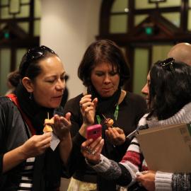 Guests at the Barani Barrabugu launch and NAIDOC celebration, Lower Town Hall, 2011