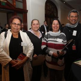 Guests at the Barani Barrabugu launch and NAIDOC celebration, Lower Town Hall, 2011