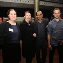 Guests at the Barani Barrabugu launch and NAIDOC celebration, Lower Town Hall, 2011