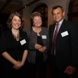 Staff and guests at the Barani Barrabugu launch and NAIDOC celebration, Lower Town Hall, 2011