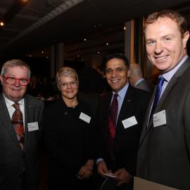 Councillor Hoff and guests, Barani Barrabugu launch and NAIDOC celebration, Lower Town Hall, 2011