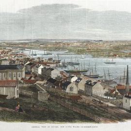 Engraving - Sydney, circa 1861