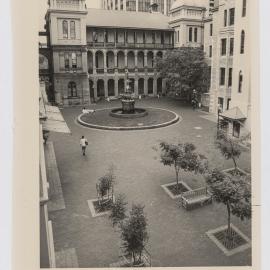 Sydney Hospital courtyard, Macquarie Street Sydney, 1992