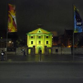 Christmas lights at the Hyde Park Barracks, Macquarie Street, 2008