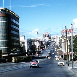 Site Fence Image - View east along William Street near Yurong Street Darlinghurst, 1960